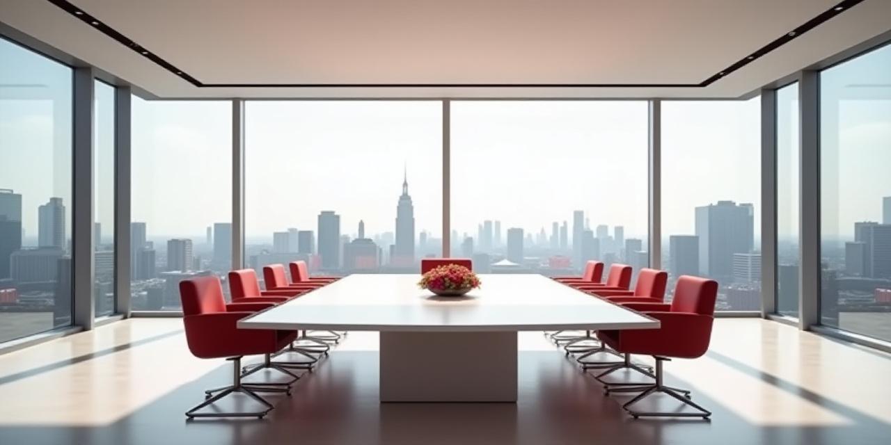 Abstract modern architectural lines representing stability and order